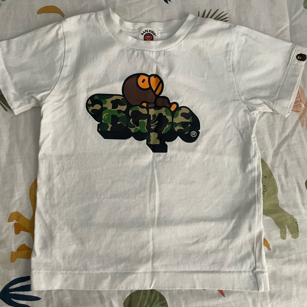 Authentic Toddler Boy Bape Tshirt